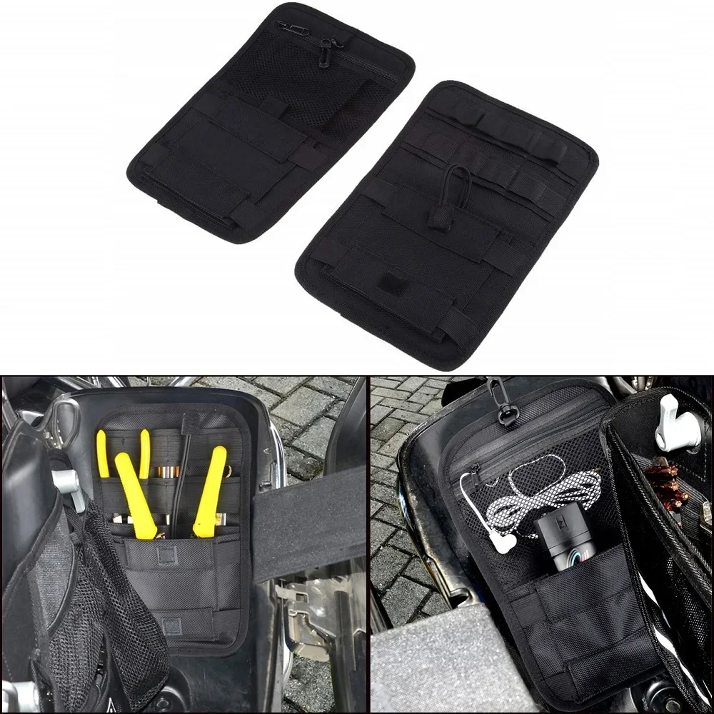 Cycling Gear Storage - Motorcycle Bike Universele Zadeltassen Interne Gereedschappen