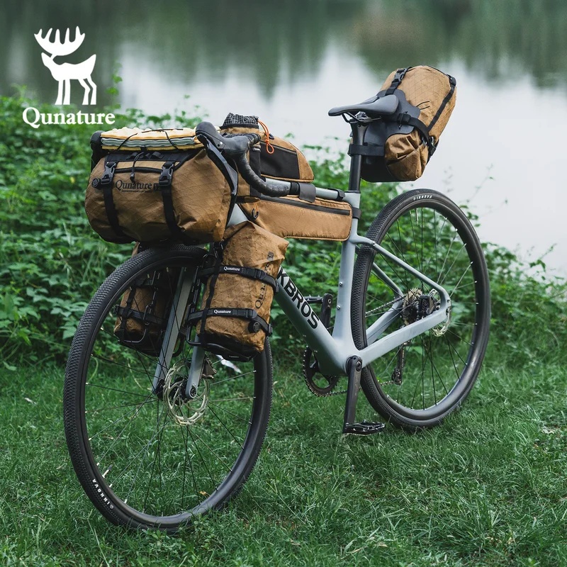 Cycling Gear Duffle - Qunature 6/12L Uitlaat Fietspakking Fietsentas Waterdichte