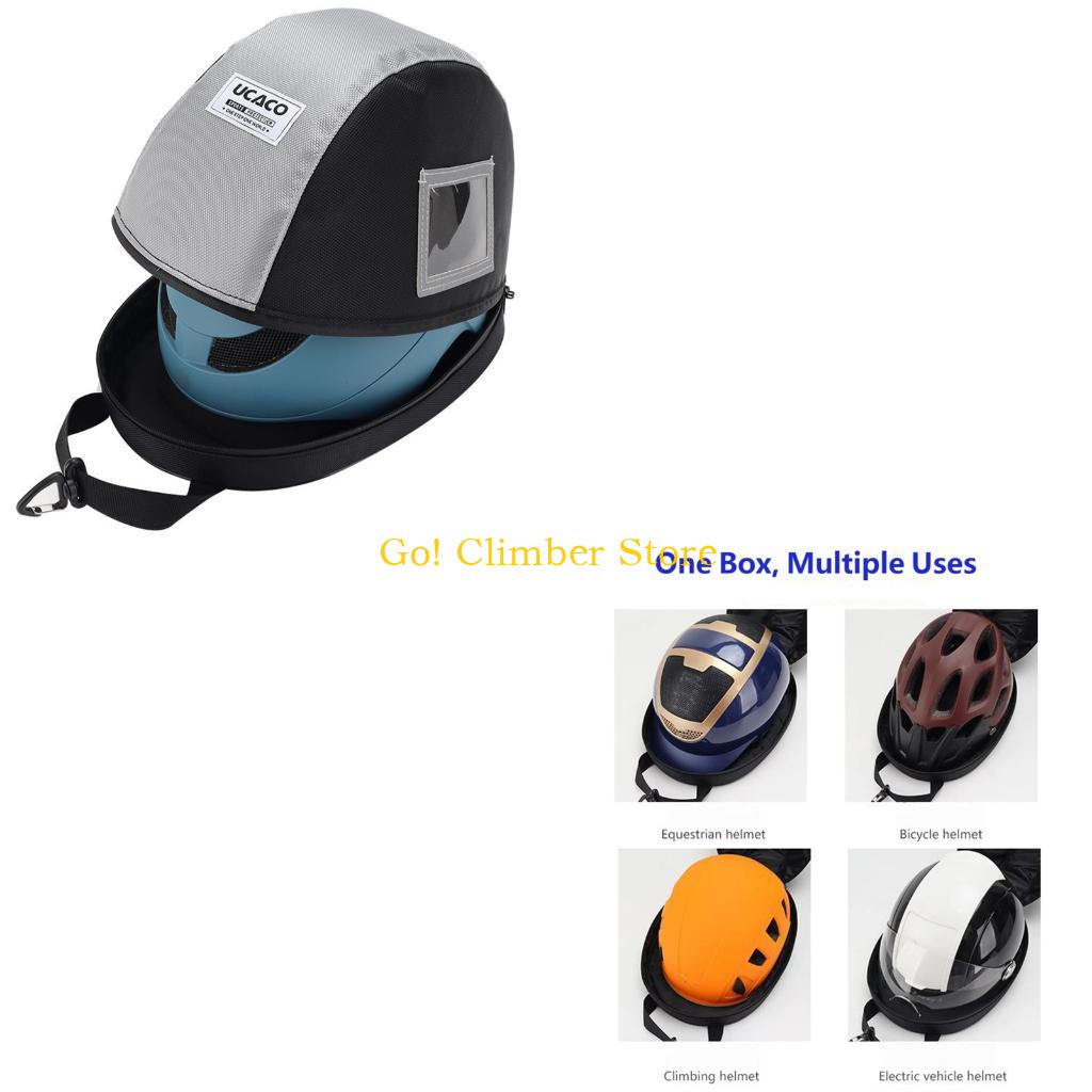 Cycling Gear Storage - Q84C gevoerde helmdraagtas voor ski-fietsuitrusting en