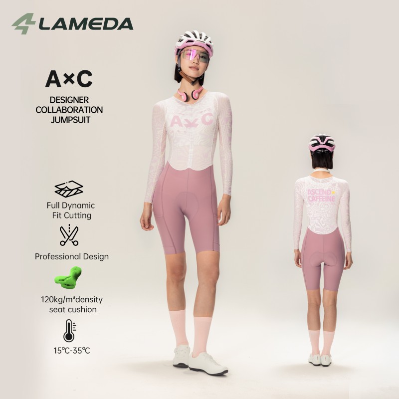 LAMEDA Dames Fietspak Lange Mo - Cycling Gear Women Sale recensie en prijs