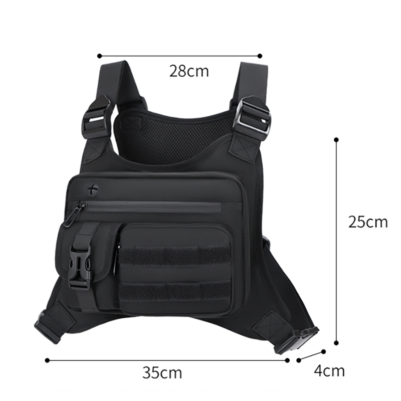 Tactische borsttas voor heren, - Cycling Gear Storage recensie en prijs
