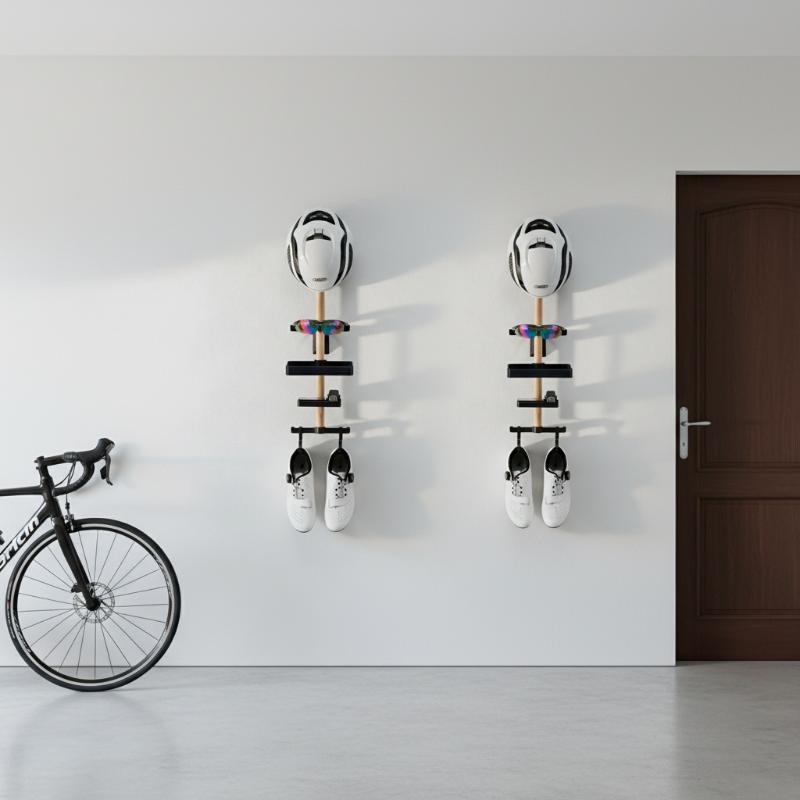 Fietswandopbergset 1 set beuke - Cycling Gear Holder recensie en prijs