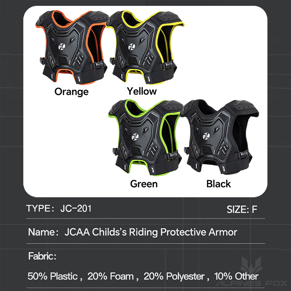 Kinderen Motocross Body Armor  - Cycling Gear For Kids recensie en prijs
