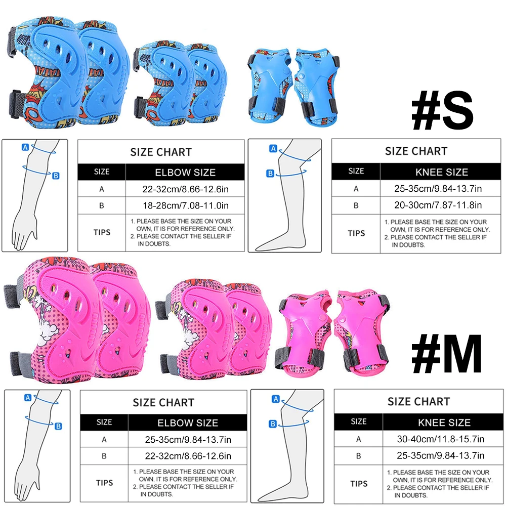 6 Stuks Kids 3-12 Jaar Knie El - Cycling Gear For Kids recensie en prijs